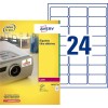 Etiquette ultra-adhésive L6141-20 Contenu: 480 Etiquettes / 20 Feuilles