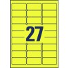 Etiquette ultra-résistante L6105-20 29,6 x 63,5 mm