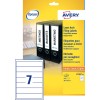 Etiquettes dos de classeur L7702-25 Contenu: 175 Etiquettes / 25 Feuilles