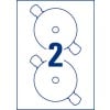Etiquette CD J8676-25 Ø 117 mm