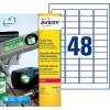 Etiquette ultra-résistante L4778-20 Contenu: 960 Etiquettes / 20 Feuilles