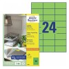 Etiquettes couleur 3450 Contenu: 2.400 Etiquettes / 100 Feuilles