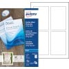 Cartes de correspondance C2318-25I Contenu: 100 Cartes / 25 Feuilles
