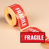 300 étiquettes Fragile en rouleau IRFRAGILE300