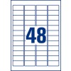 Etiquette ultra-résistante L4778-20 21,2 x 45,7 mm