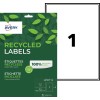 Pochette de 15 étiquettes 100% recyclées LR7167-15 Contenu: 15 Etiquettes / 15 Feuille