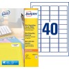 Etiquette mini L7654-25 Contenu: 1.000 Etiquettes / 25 Feuilles