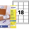 Etiquette adresse J8161-25 Contenu: 450 Etiquettes / 25 Feuilles