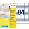 Etiquette mini L7656-25 Contenu: 2.100 Etiquettes / 25 Feuilles
